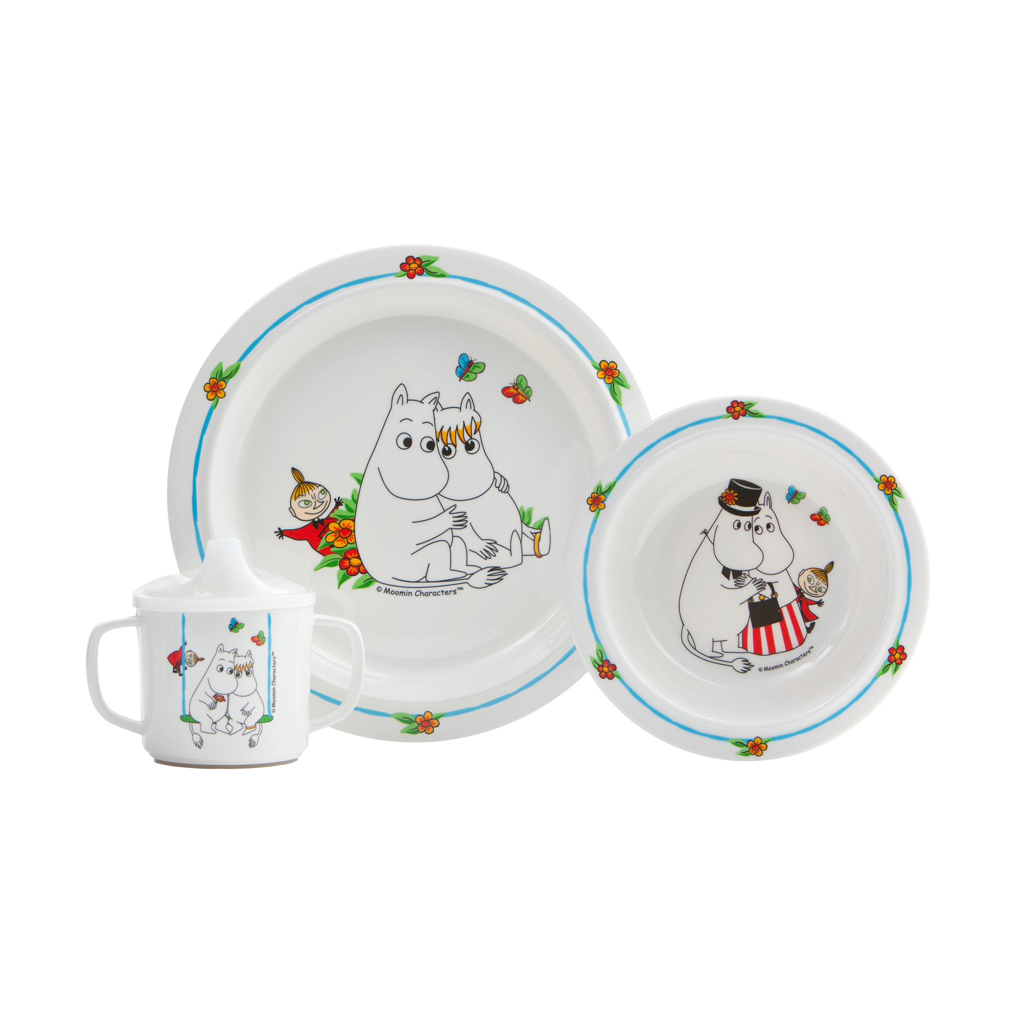 Rätt Start Moomin children's tableware, 3 pieces