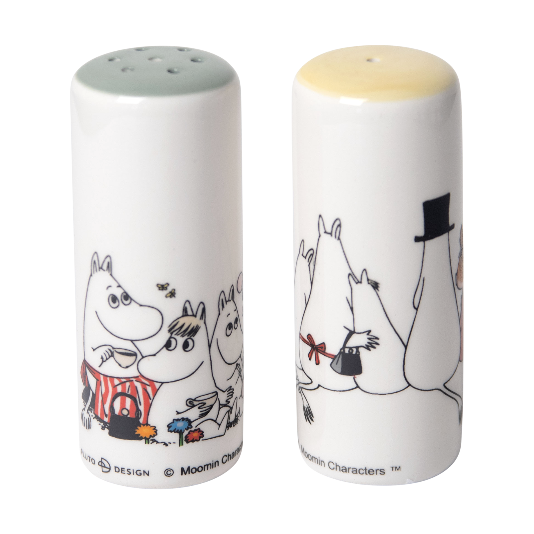 Pluto Design Moomin love salt & pepper shakers
