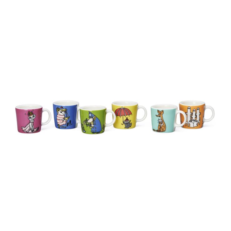 arabia Mumin Minitassen 6 Series Pack Third Classics