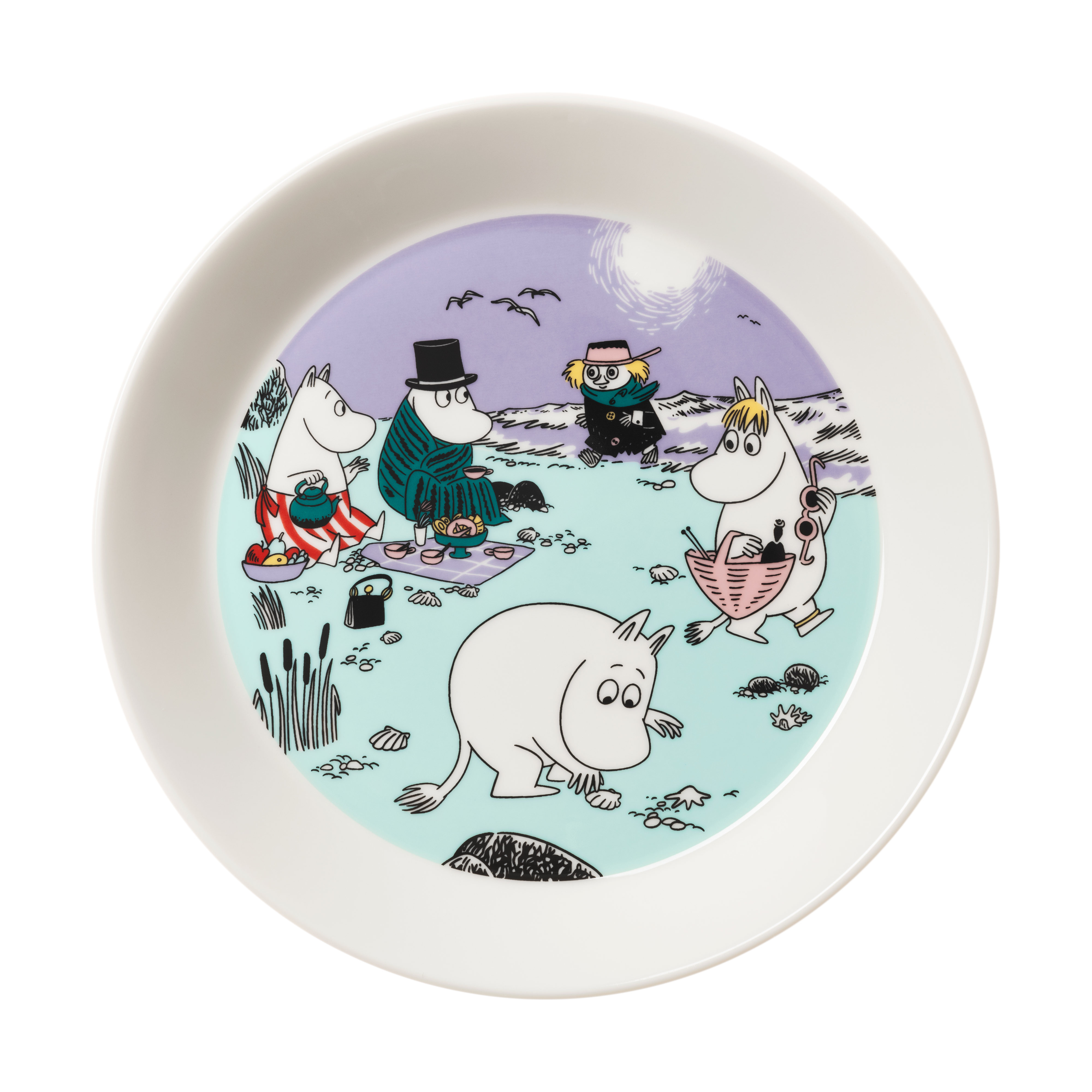 Moomin Plate 2025 Beach Day