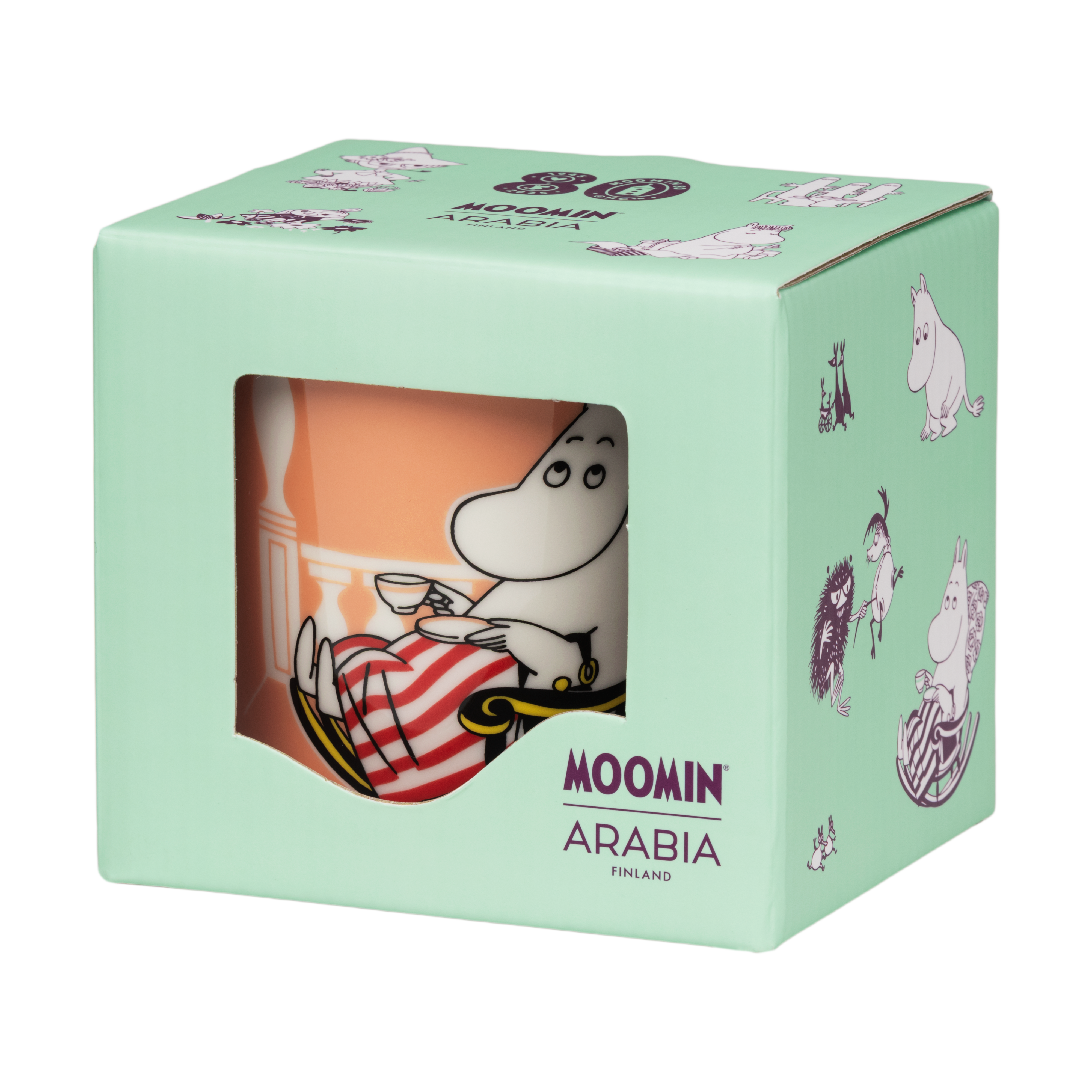 Moomin Arabia Moominmamma Moominbecher 80th Anniversary