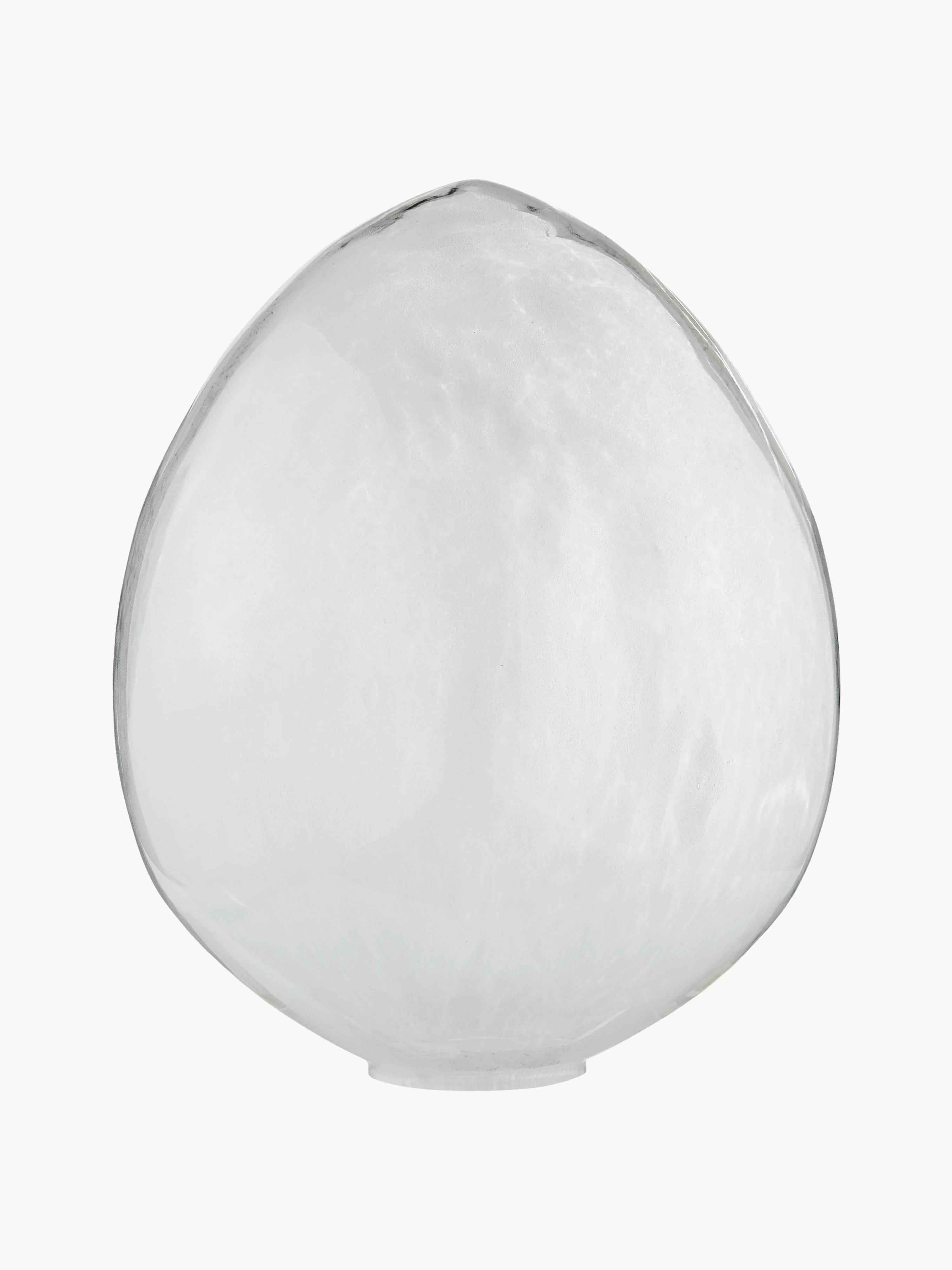Lene Bjerre Mouth-blown Easter decoration Murisa, Transparent