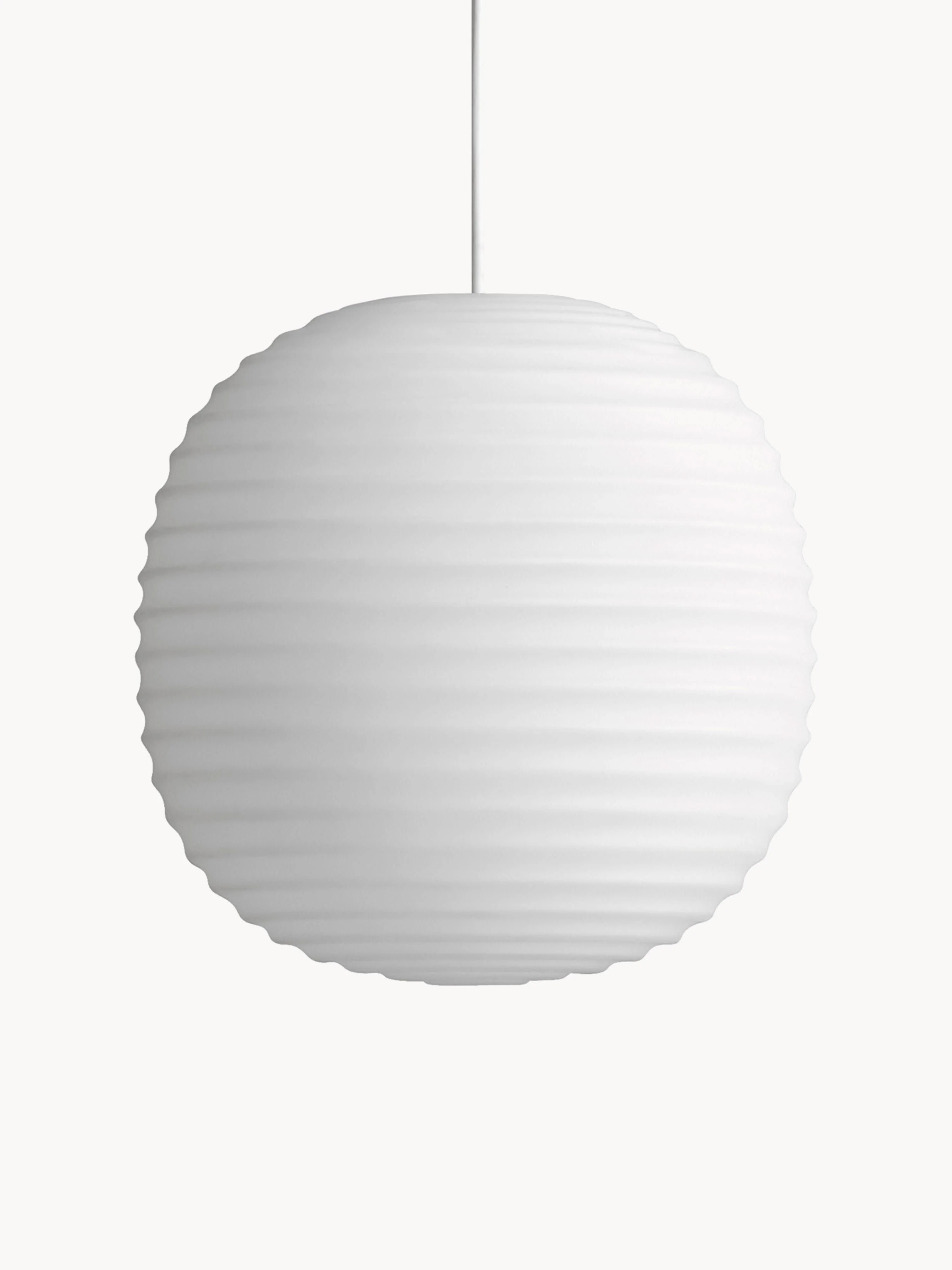 new-works Hand-blown Lantern pendant lamp, available in various sizes