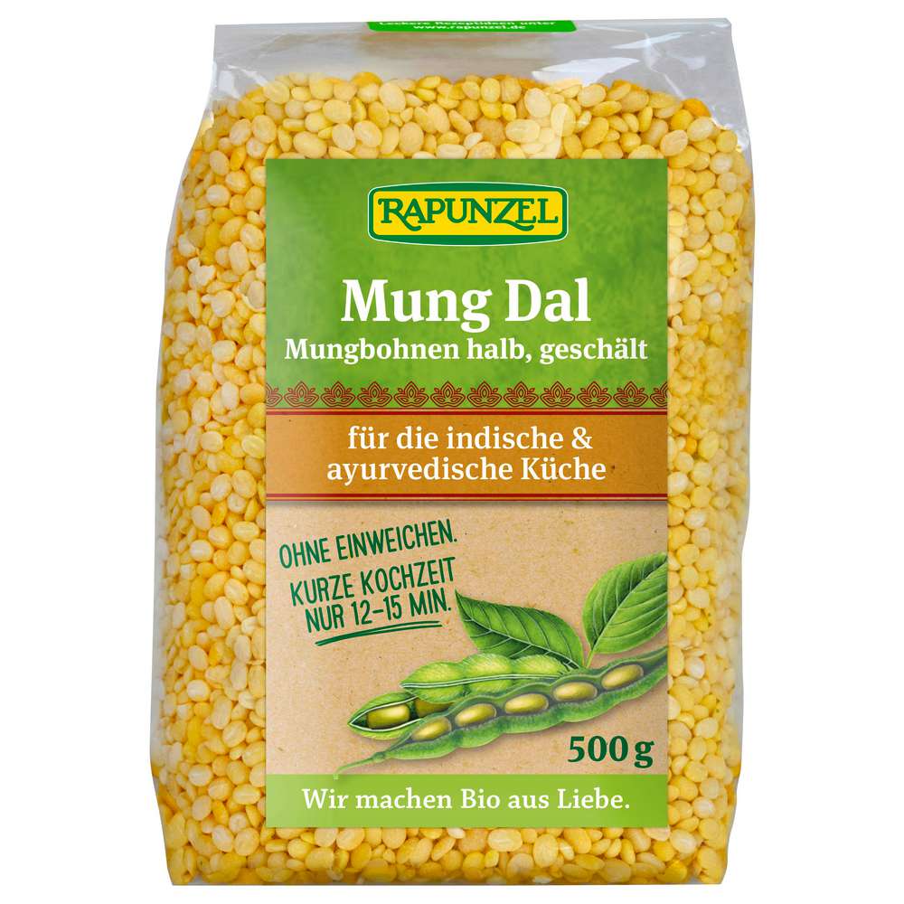 Mung Dal mung beans half