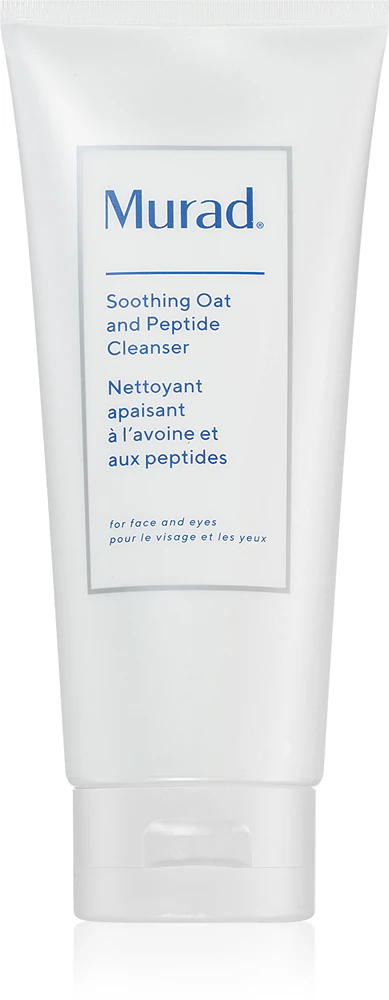 Murad Soothing Oat and Peptide soothing cleansing cream for dermatitis