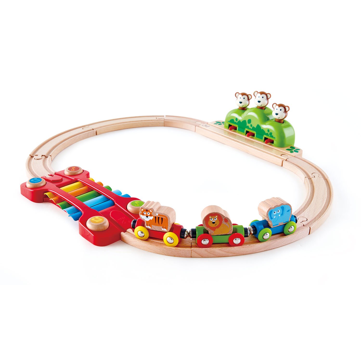 Hape Music And Monkeys Railway
