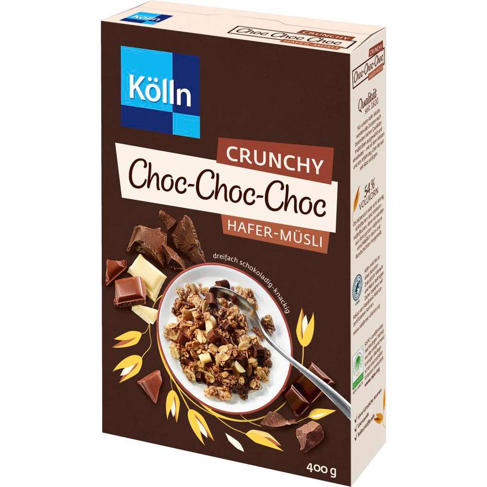Kölln Müsli Knusper Hafer, Choc-Choc-Choc