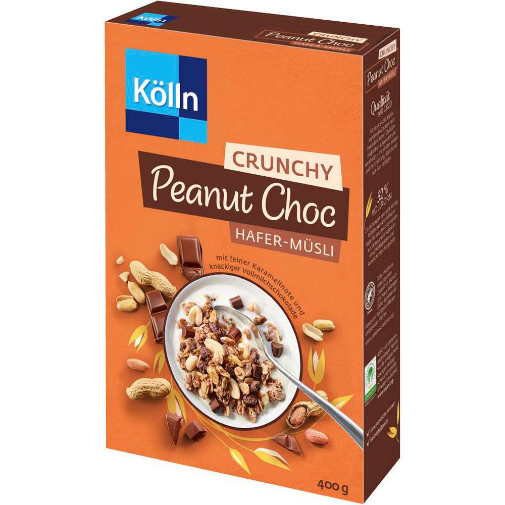 Kölln Müsli Peanut Choc, Hafer
