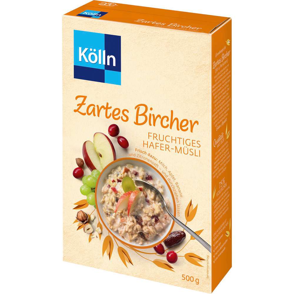 Kölln Müsli Zartes Bircher, Frucht