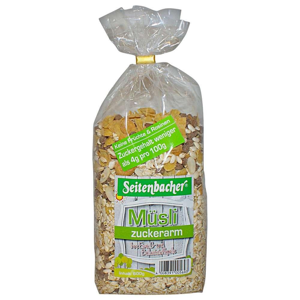 Seitenbacher Muesli, low in sugar