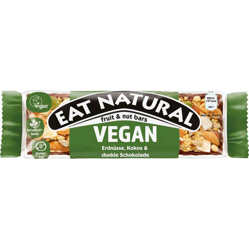 Ferrero Muesli Bar Eat Natural Vegan, Peanuts/Coconut/Chocolate