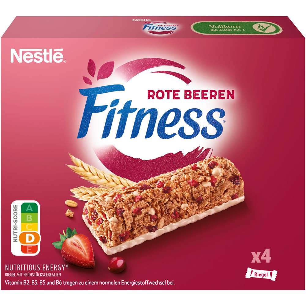 Nestlé Müsliriegel Fitness, Rote Beeren