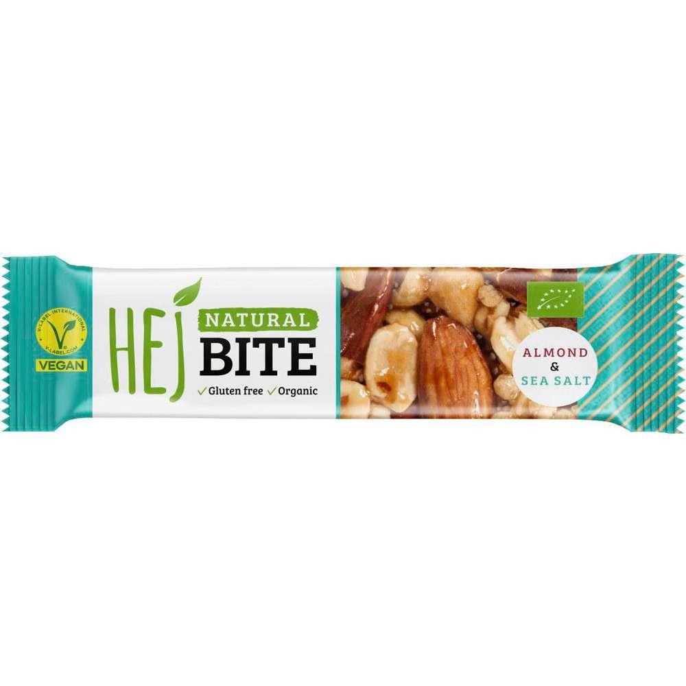 HEJ Muesli bar Natural Bite, Almond & Sea Salt