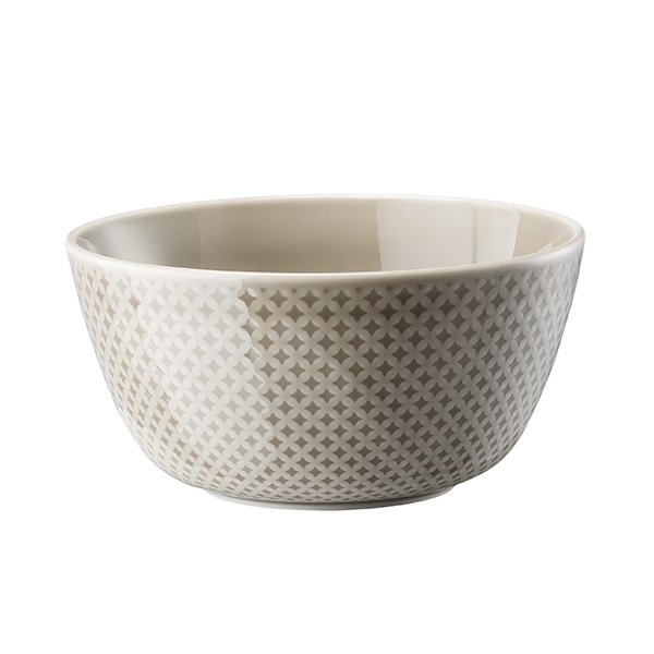 Junto Pearl Grey cereal bowl by Rosenthal