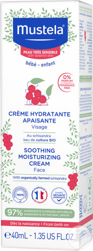 Mustela Baby-Child Soothing Moisturizing Face Cream Tube 40ml