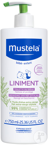 Mustela Baby-Child Liniment Cleansing Ointment Pump Bottle 750ml