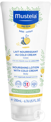 Mustela Baby Body Milk With Cold Cream 200ml