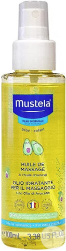Mustela Baby Massage Oil 100ml