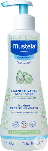 Mustela Baby PhysiObébé Cleansing Water Without Rinsing 300ml