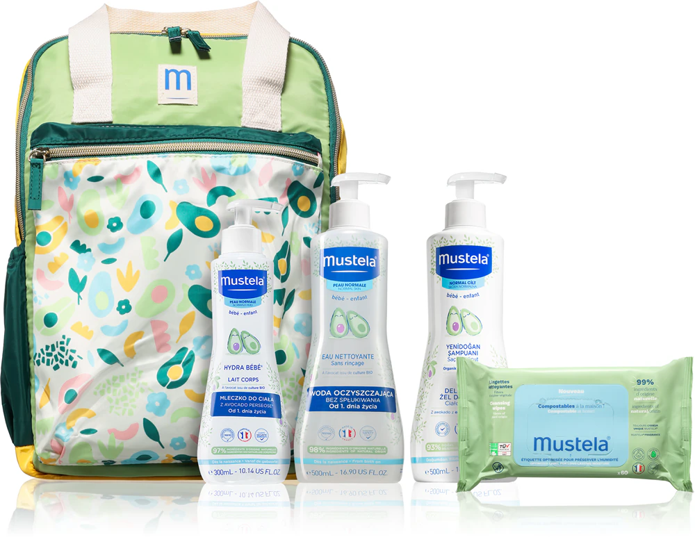 Mustela Bébé Backpack Set Gift set for children from birth