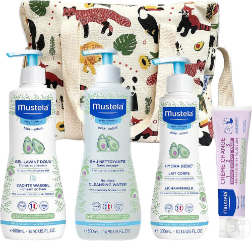Mustela Bébé-Enfant Gift Box Vanity Jungle 4 products