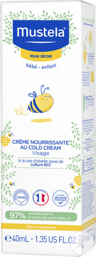Mustela Bébé Care Cream With Cold Cream 40ml