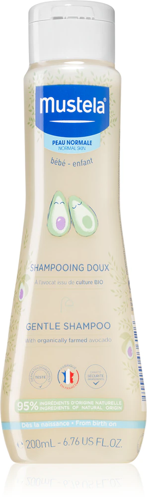 Mustela Bébé gentle shampoo for children from birth 200 ml
