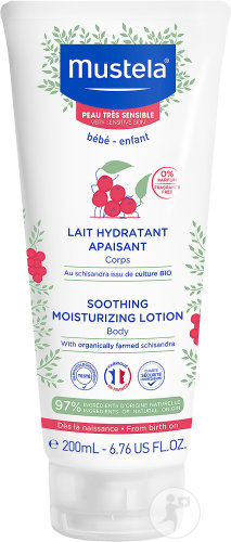 Mustela Soothing Moisturizing Milk Very Sensitive Skin Tube 200ml