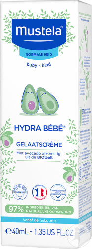Mustela Hydra Bebe Moisturizing and Nourishing Face Cream Normal Skin Tube 40ml
