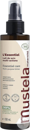 Mustela LEssentiel organic multi-action care milk pump bottle 200ml