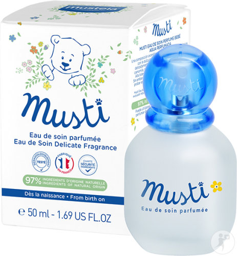 Mustela Musti Baby Refreshing Water Spray Bottle 50ml