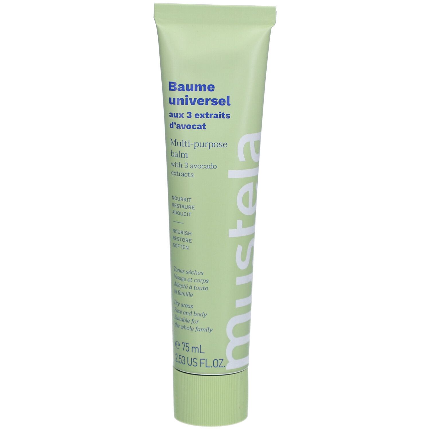 mustela® universal balm with organic avocado extracts 75 ml