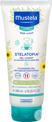 Mustela Stelatopia washing gel tube 200ml