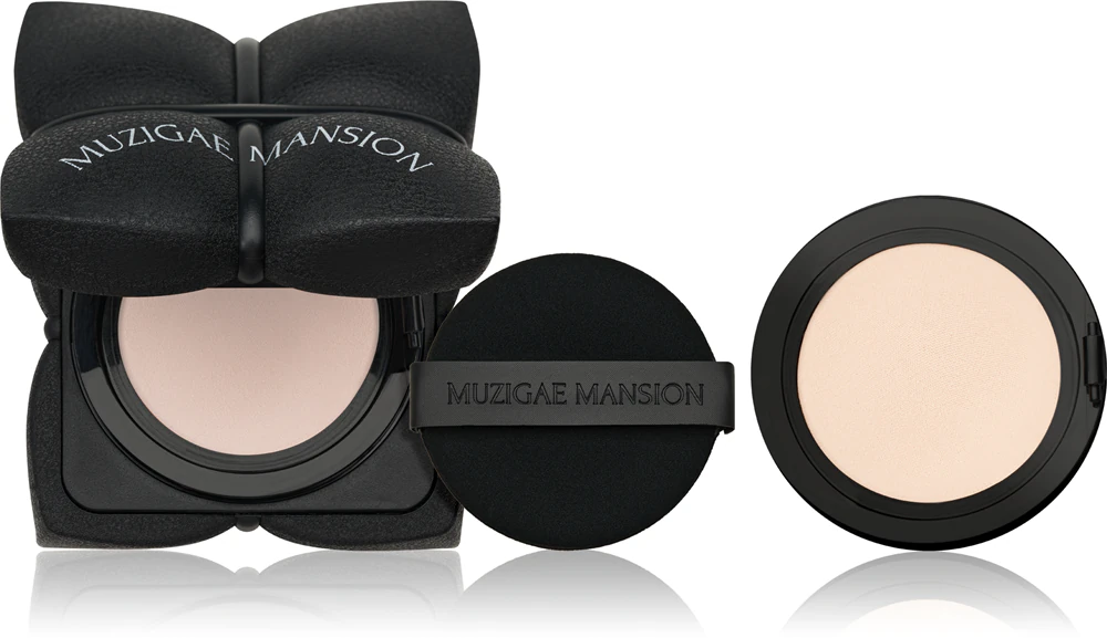 MUZIGAE MANSION Sleek Matt Cushion long-lasting make-up in a sponge SPF 50+ + additional filling