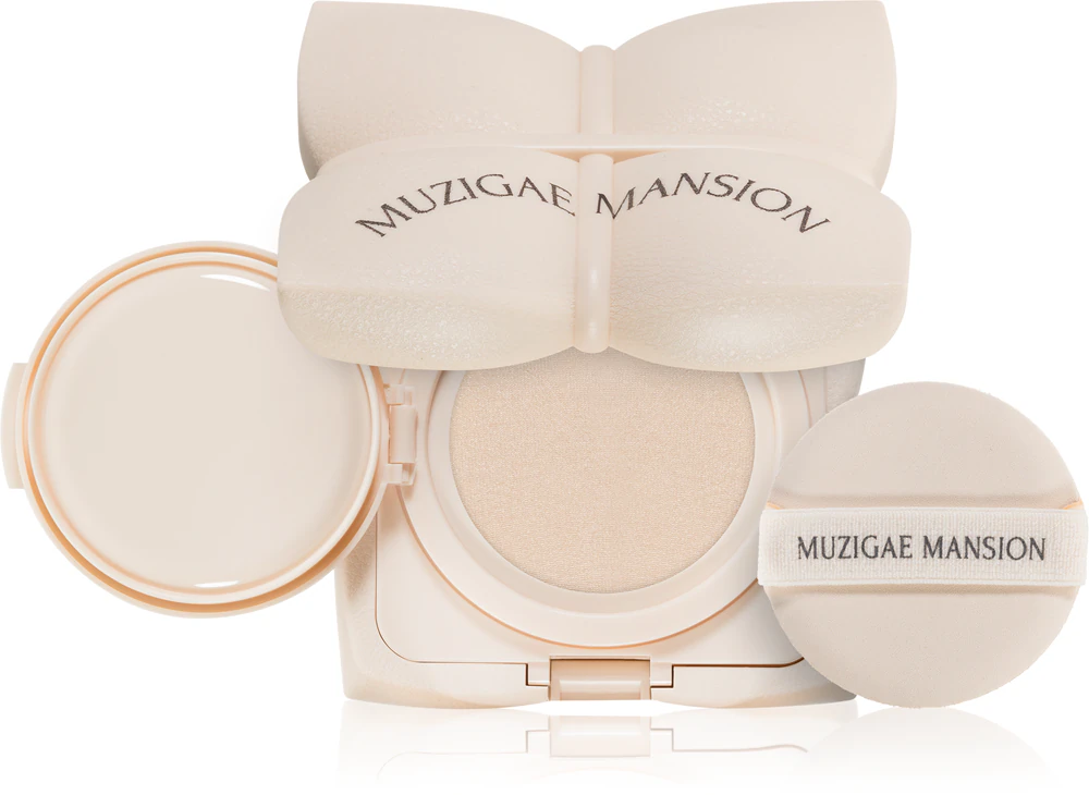 MUZIGAE MANSION Sleek Water Cushion long-lasting makeup in a sponge with moisturizing effect 15gm