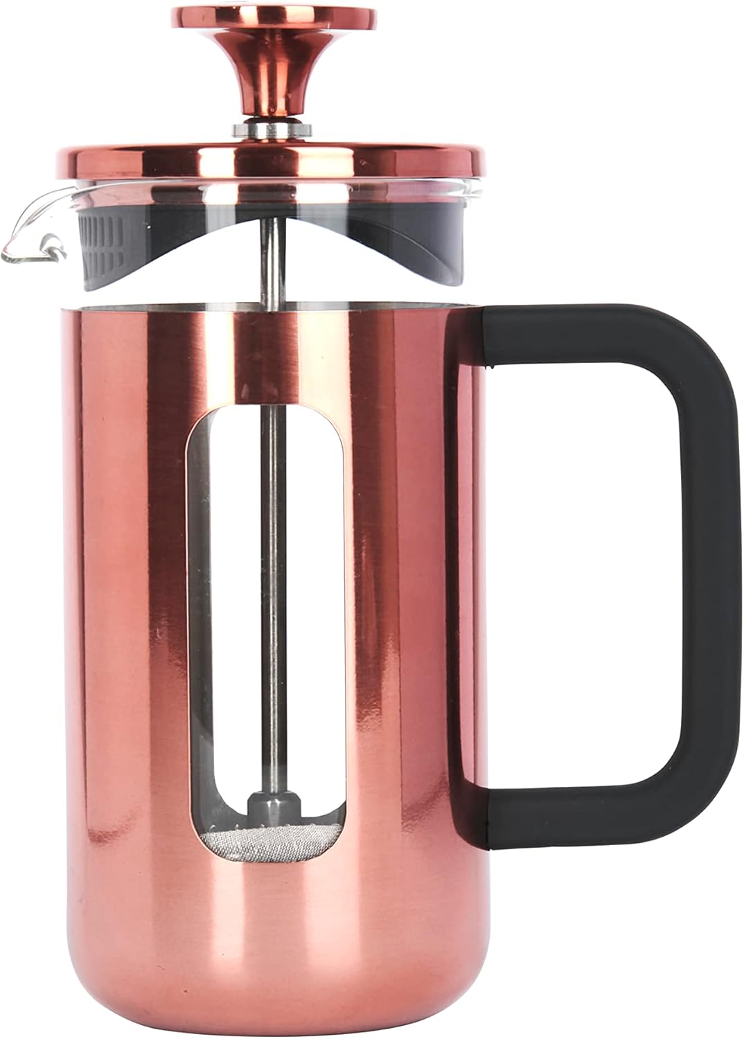 La Cafetière Pisa Stainless Steel 3 Cup Coffee Maker Copper Gift Boxed