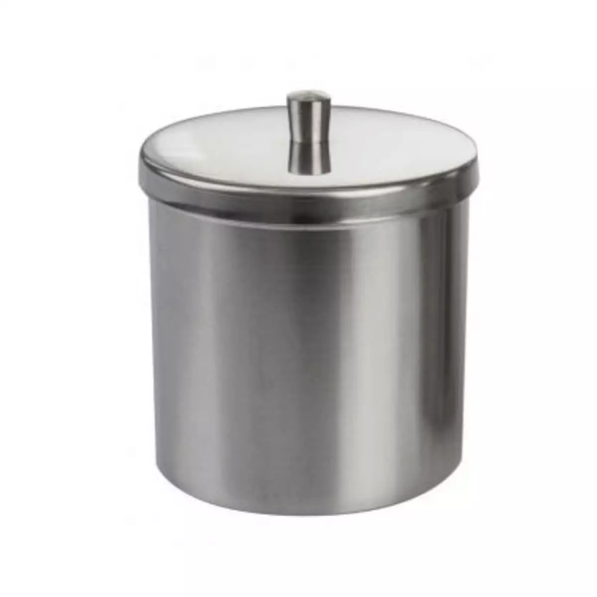 MWM Mühlacker Cotton pad dispenser with lid, 8.5x8.5cm