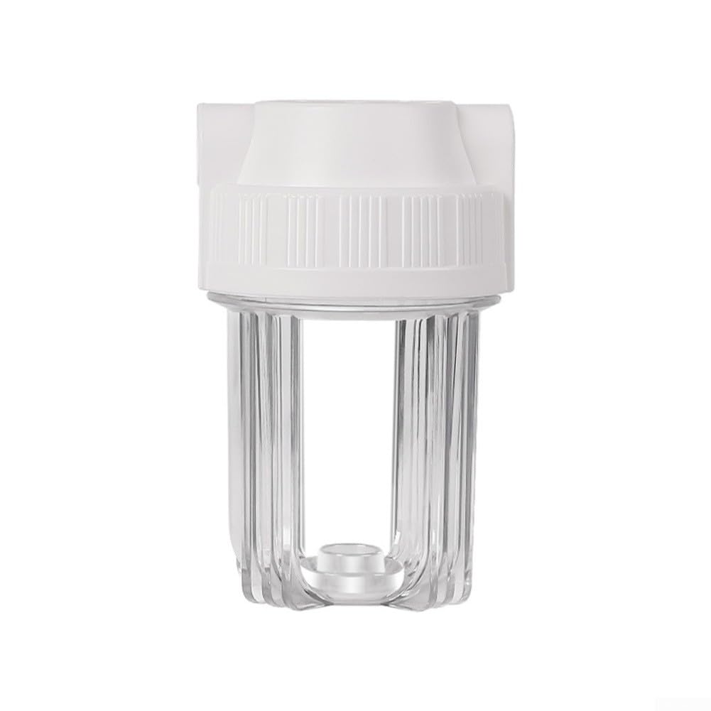 12.7 cm water filter bottle pre-filter for clean drinking with visibility and design, compatible with multiple home water purification systems (0.6 cm)