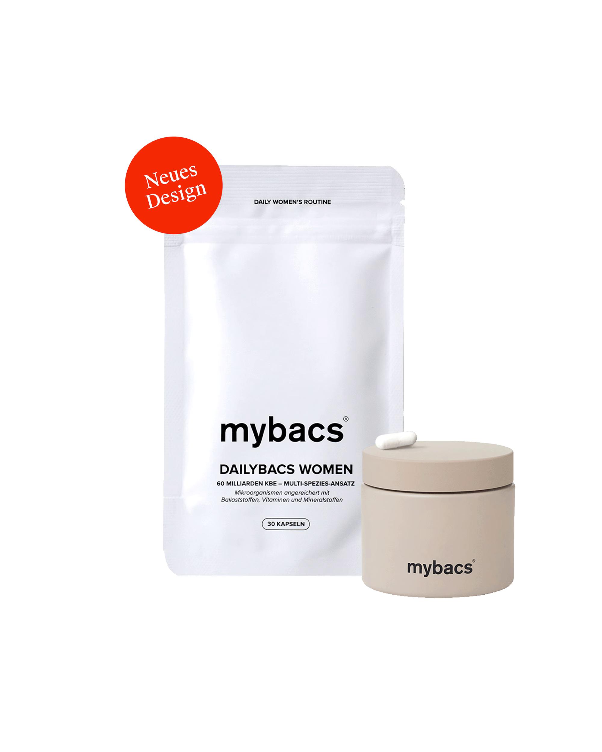 mybacs dietary supplement Dailybacs® Women (90 / 180 capsules)