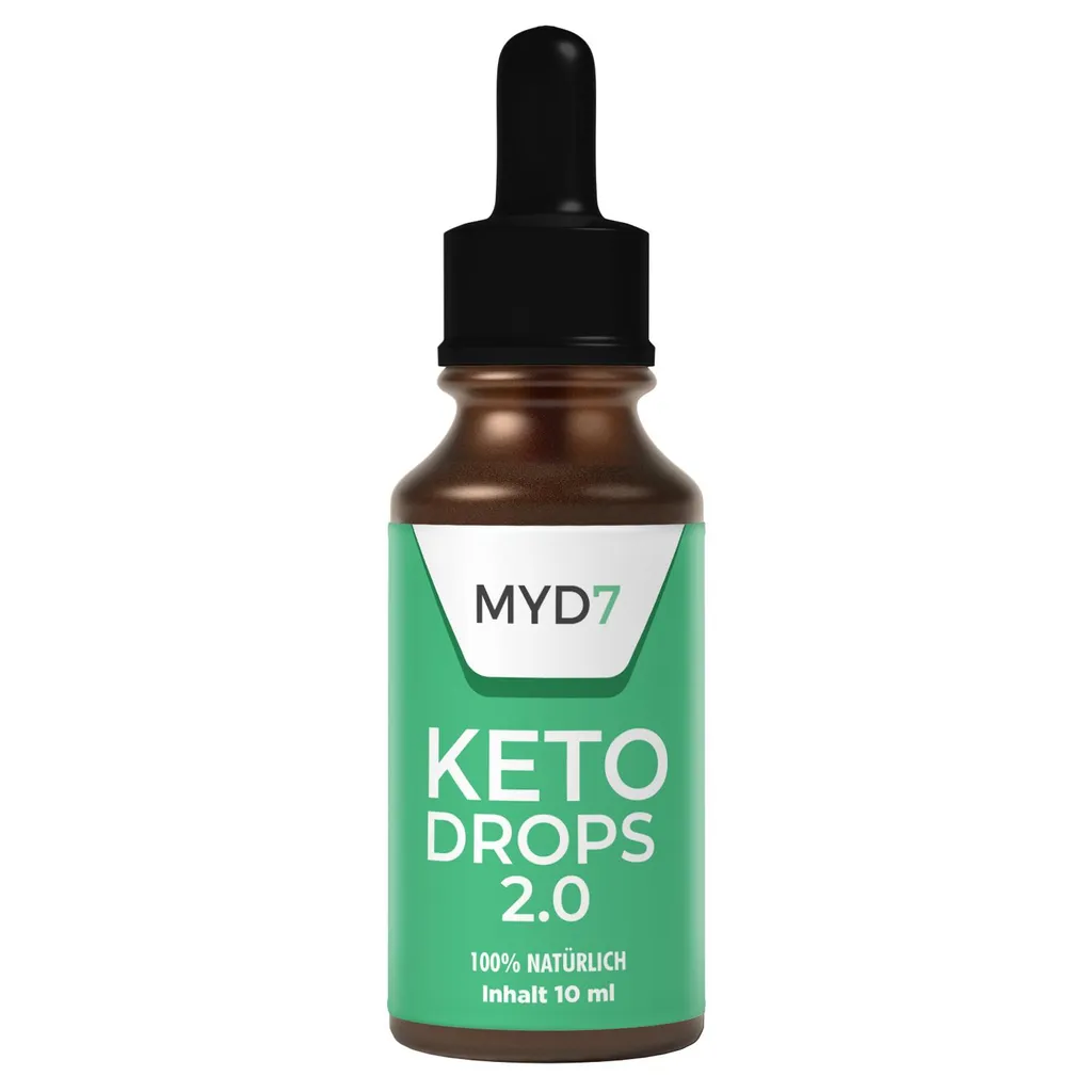 Delta7 MYD7 | Keto Drops 2.0 | no additives | easy dosage, 10 ml