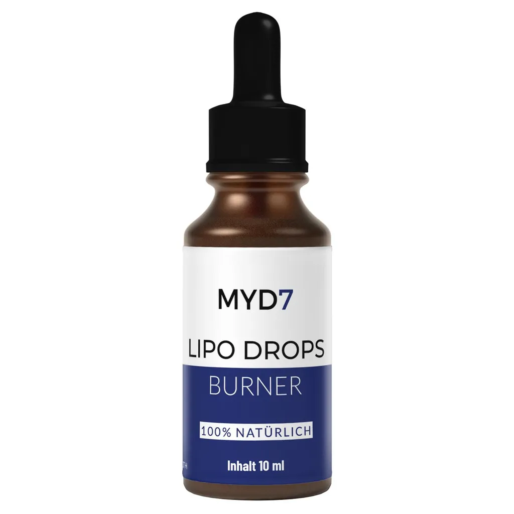 Delta7 MYD7 | LIPO Drops Burner | High-quality ingredients | No additives | Pure & Natural, 10 ml