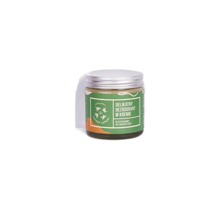 Cztery Szpaki Mydlarnia Gentle Deodorant Cream Fragrance-Free 60 ml