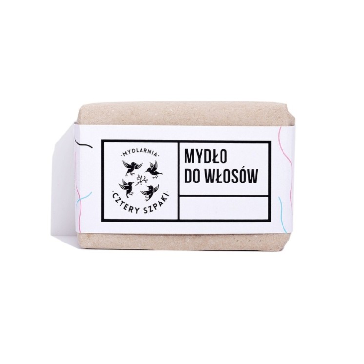 Mydlarnia Cztery Szpaki natural hair soap 110 g
