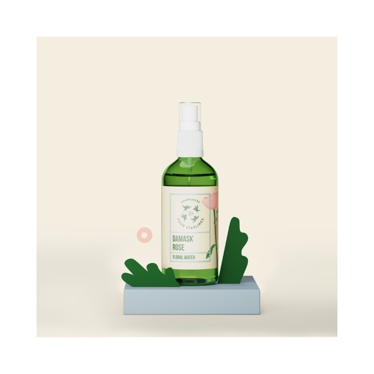 Cztery Szpaki Mydlarnia Damask rose hydrolate 100 ml