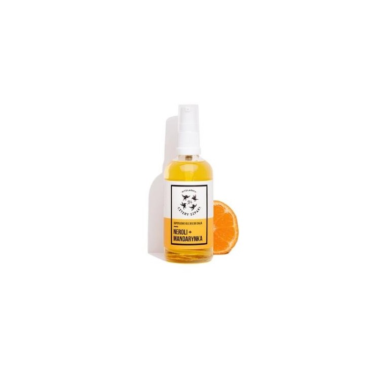 Cztery Szpaki Mydlarnia super light Neroli + Mandarin Body Oil 100 ml