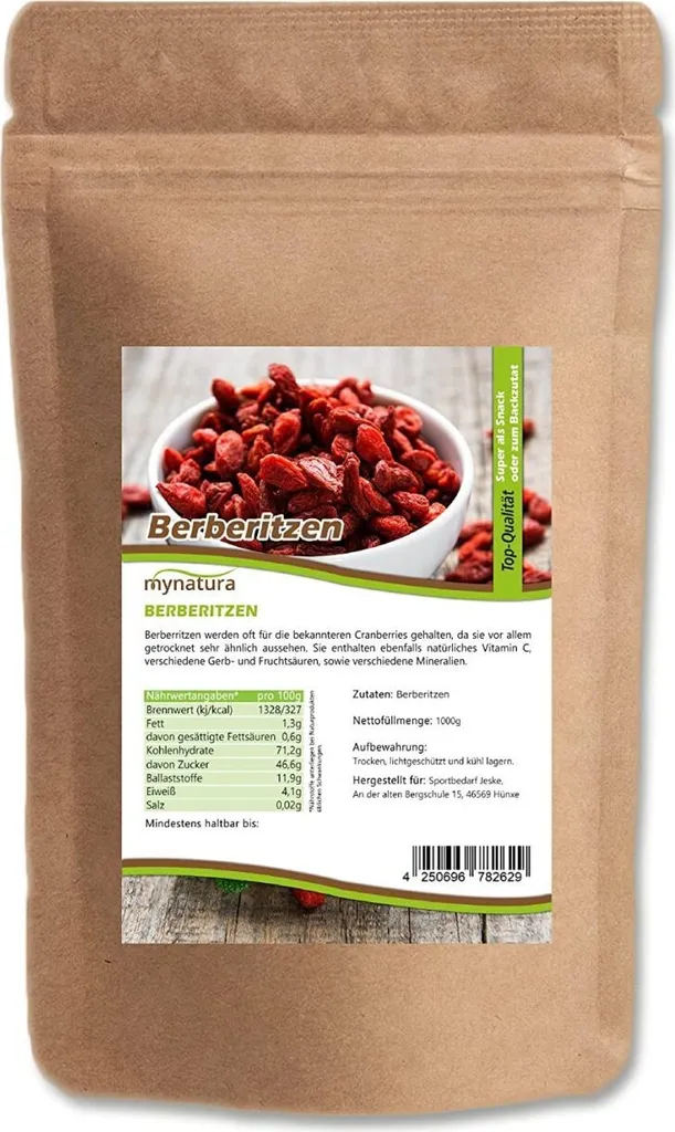 My natura Mynatura dried barberries 1kg
