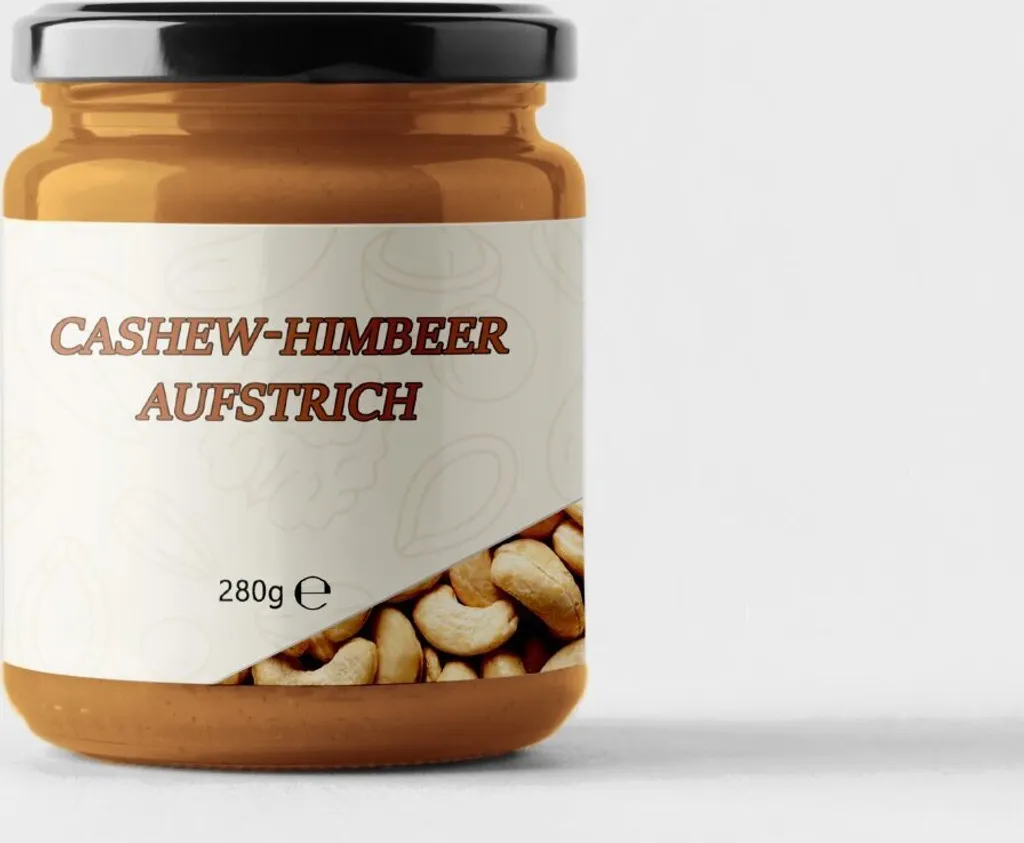 My natura Mynatura Cashew Raspberry Spread 280g Jar