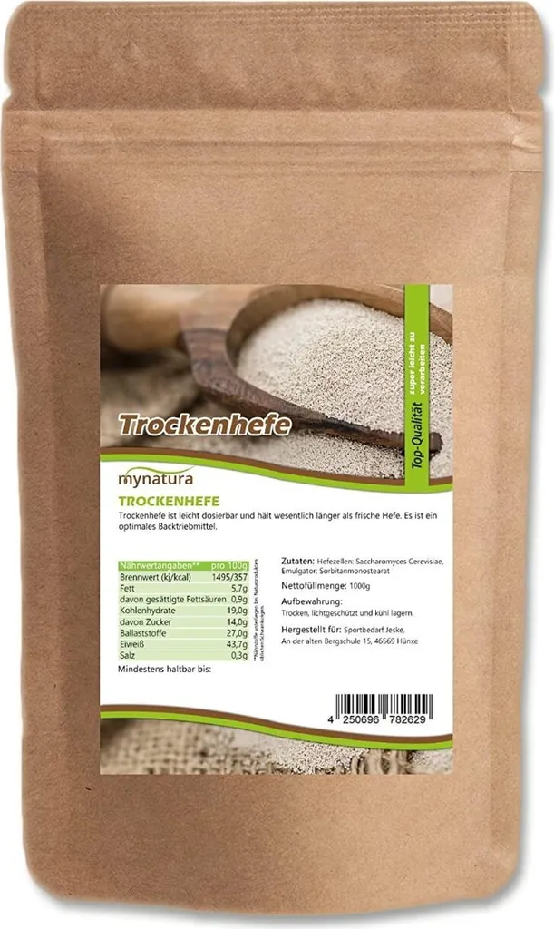 My natura Mynatura dry yeast 1 kg 1 bag
