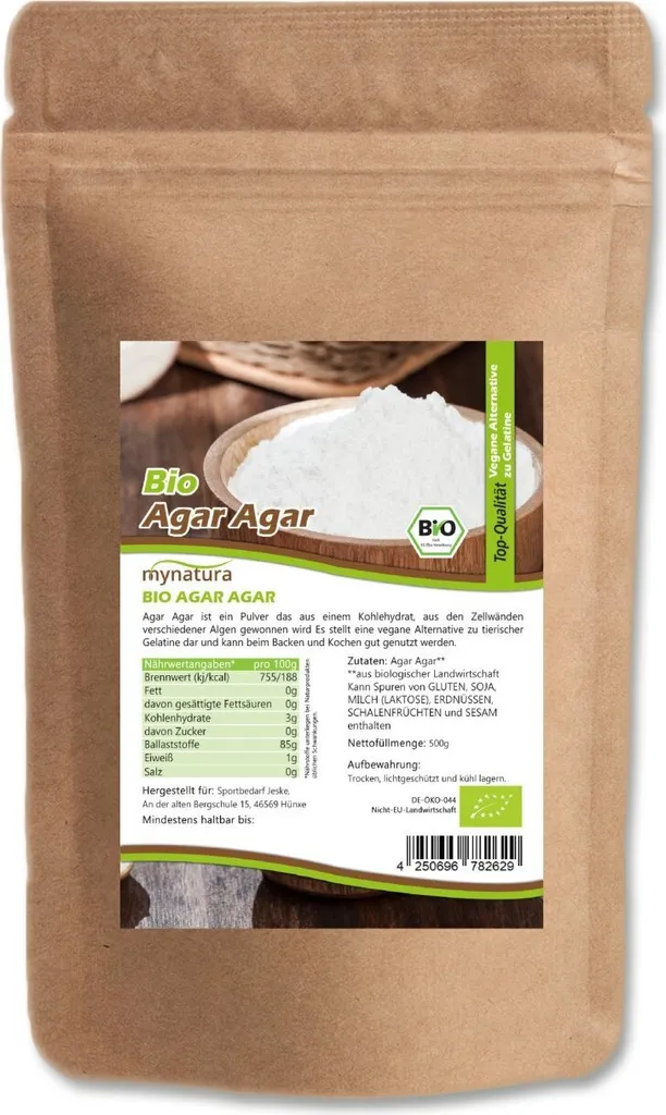 My natura Mynatura Agar Agar Powder 500g