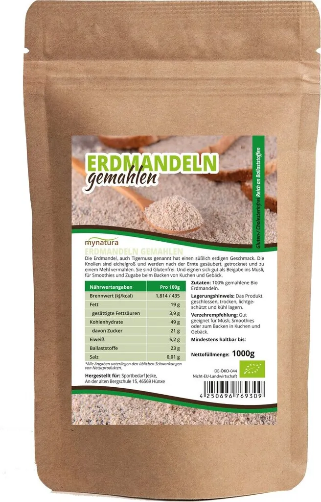 My natura Mynatura Tigernut Flour 1Kg 1 Bag